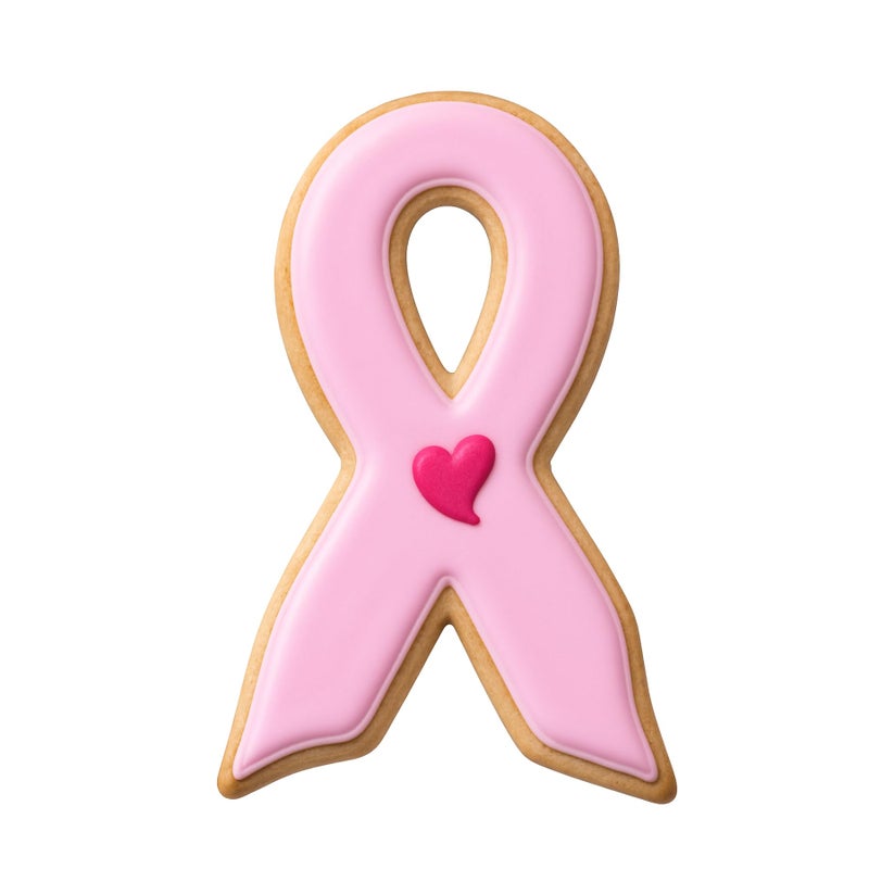 Foose Awareness Ribbon Cookie Cutter 2 Pc Set â€“ Ribbon, Tear Drop Cookie Cutters Hand Made in the USA from Tin Plated Steel - Image 3